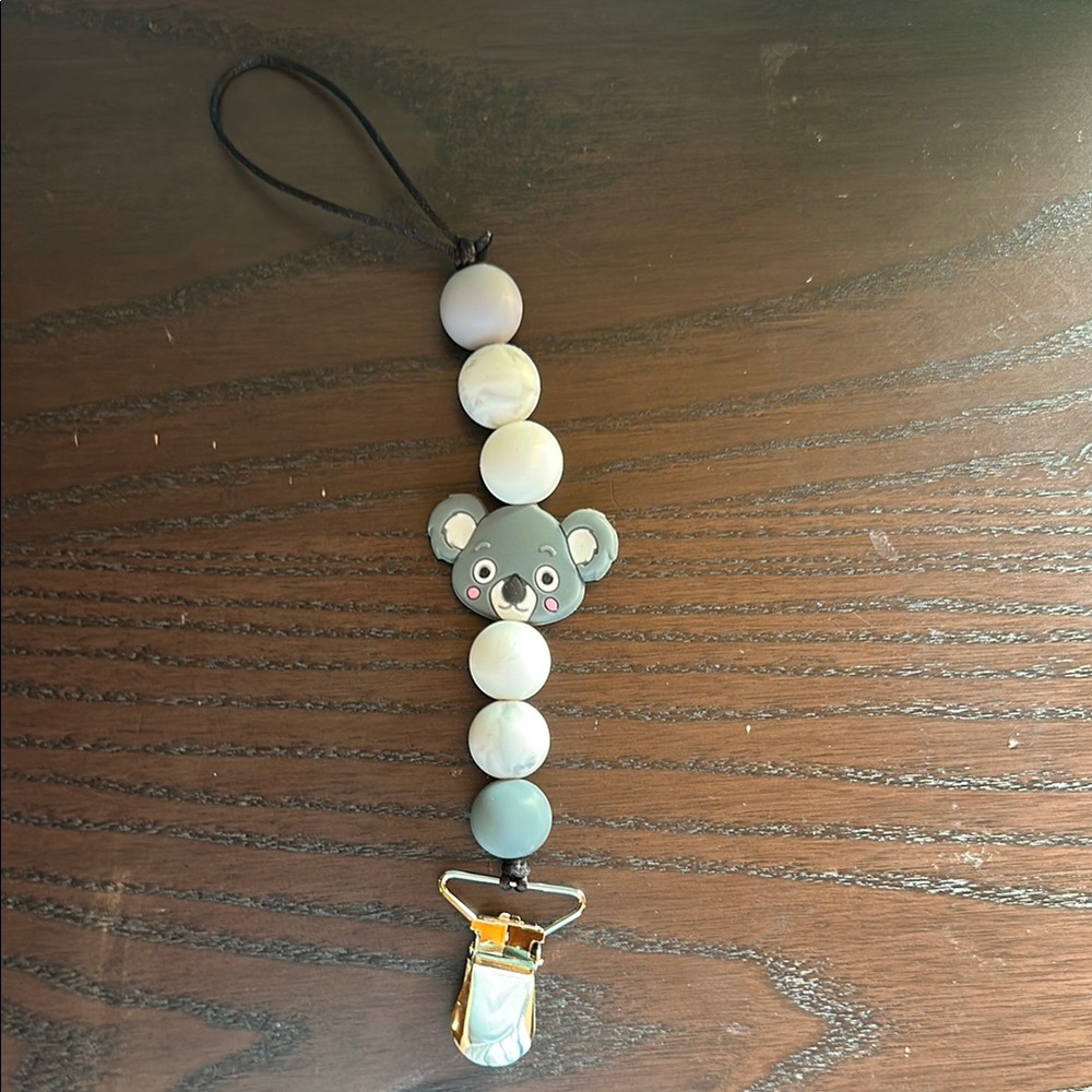 Cute Koala Pacifier Clip